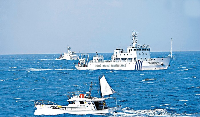 Tàu Hải giám Trung Quốc đến vùng biển đảo Senkaku
